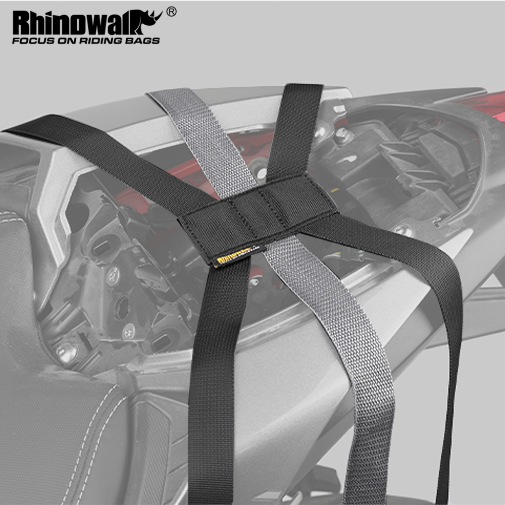 Motorcycle Gear Warehouse - Rhinowalk tas ekor Motor tali dudukan