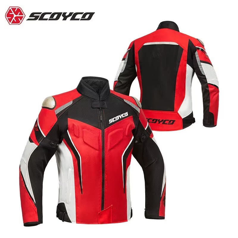 Motorcycle Gear Jacket And Pants - SCOYCO Setelan Jaket dan Celana Motor