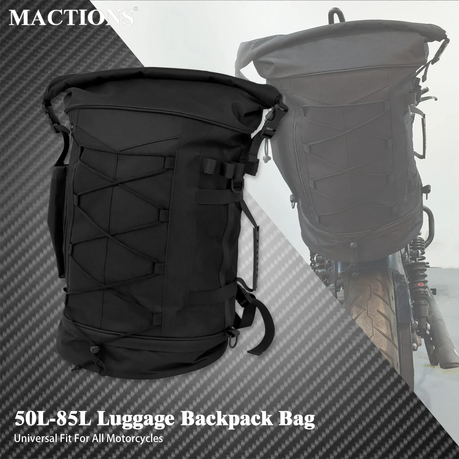 Motorcycle Gear Warehouse - Tas Ransel Bagasi Universal Sepeda Motor