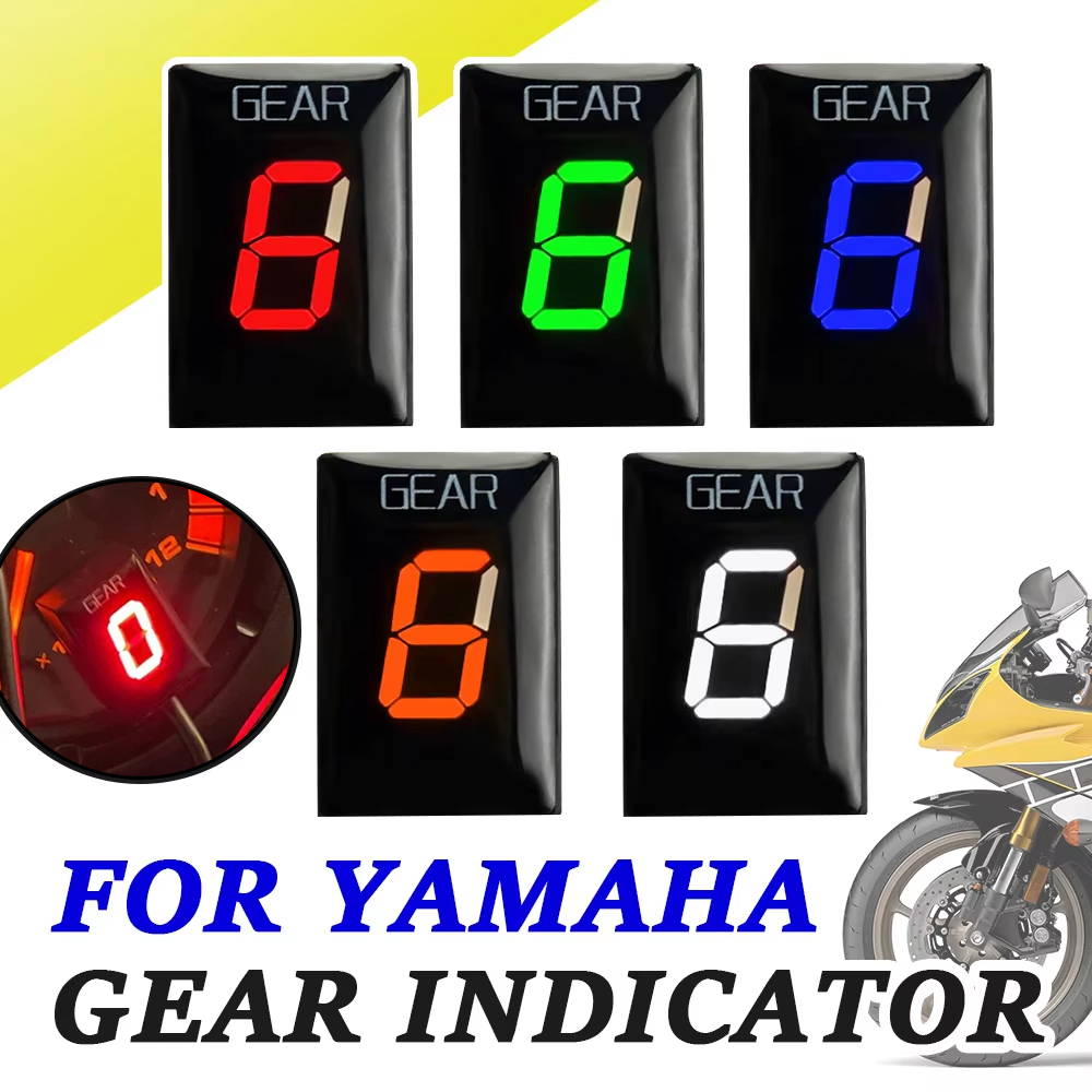 Motorcycle Gear Indicator - Untuk YAMAHA YZF-R1 YZFR1 YZF-R6 YZF-R6S