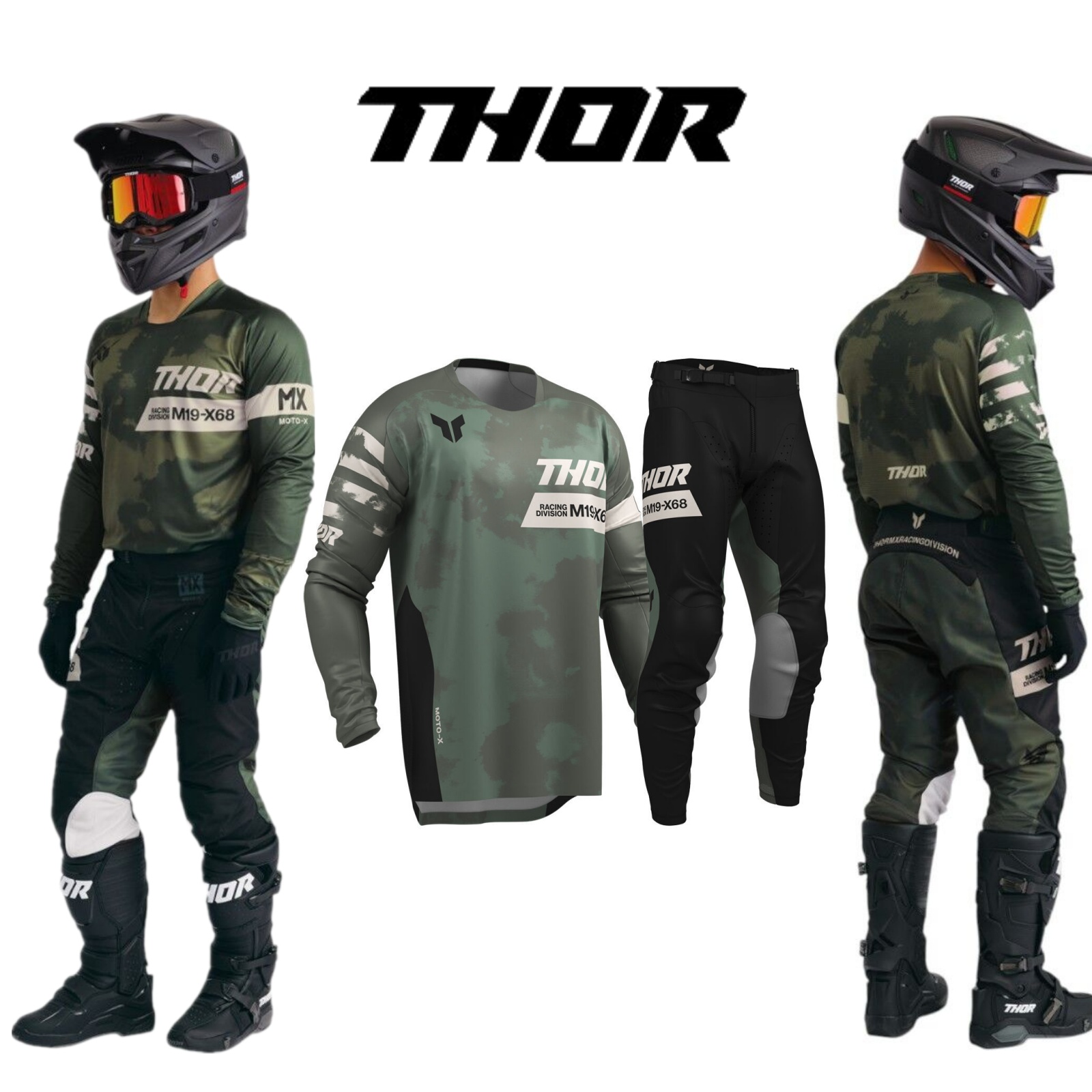 Set Perlengkapan Motocross Ata - Motorcycle Gear On Sale ulasan dan harga