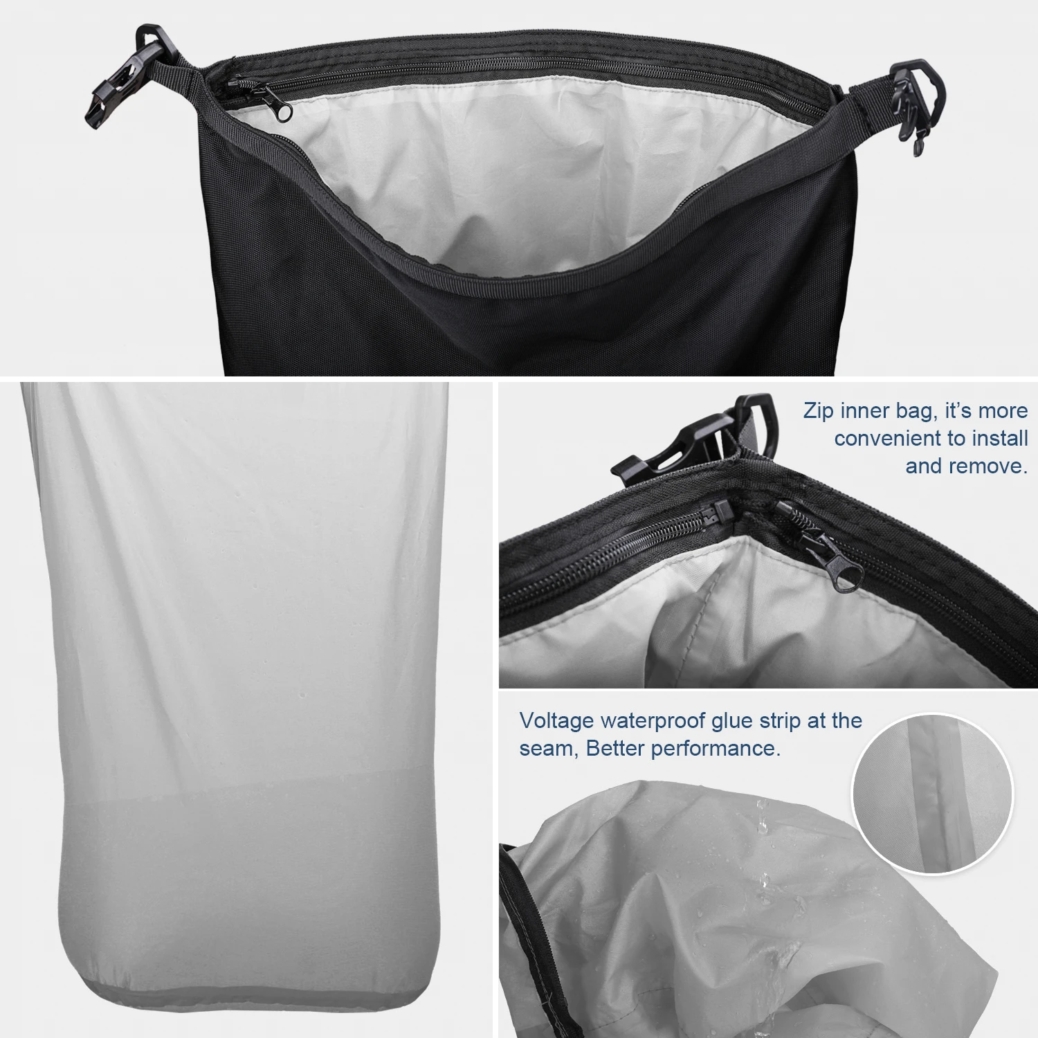 Rhinowalk tas tempat duduk mot - Motorcycle Gear Warehouse ulasan dan harga