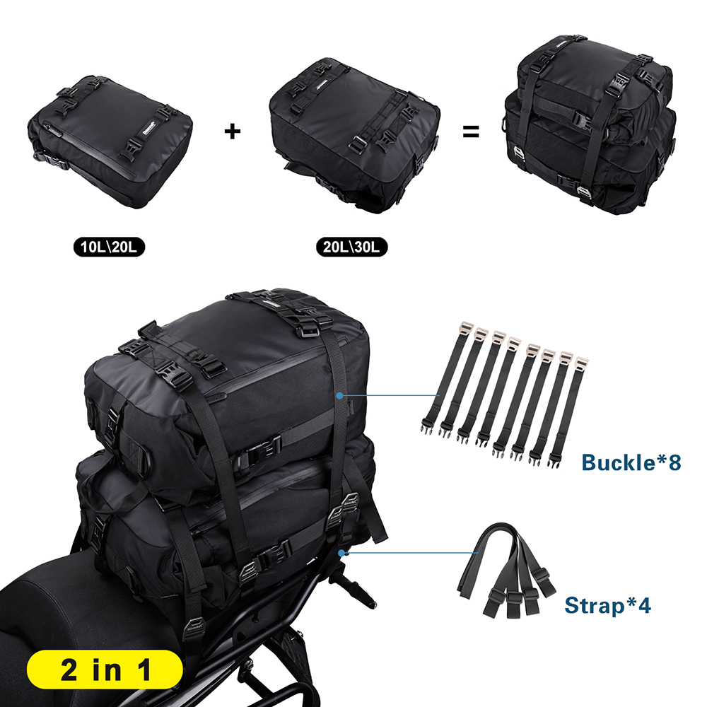 Rhinowalk tas tempat duduk mot - Motorcycle Gear Warehouse ulasan dan harga