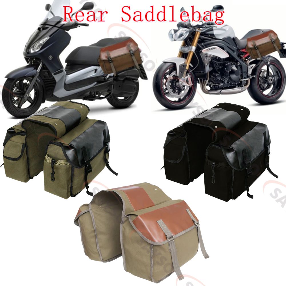 Tas Sadel Belakang Kulit Kanva - Motorcycle Gear Warehouse ulasan dan harga
