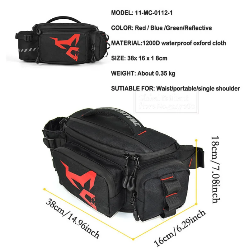 Tas Sepeda Motor Tahan Air Tas - Motorcycle Gear Warehouse ulasan dan harga