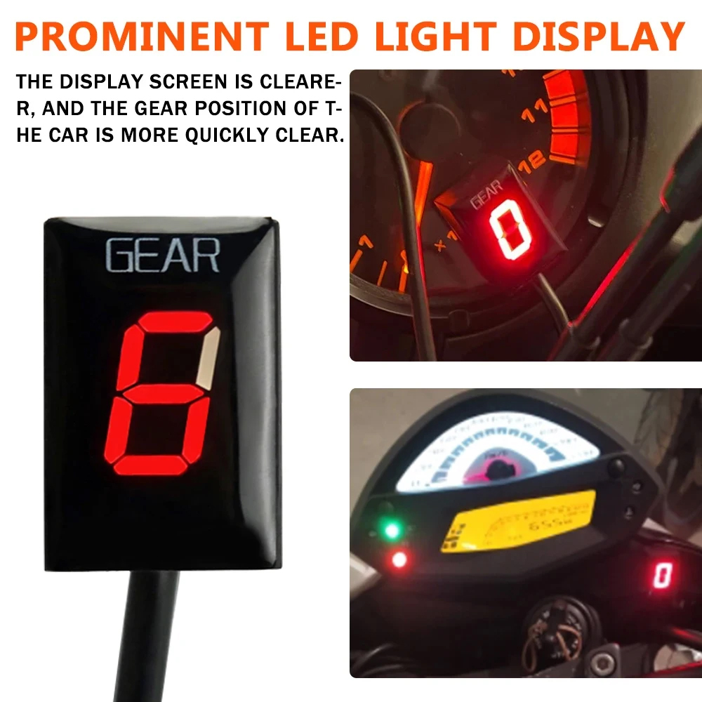 Untuk YAMAHA YZF-R1 YZFR1 YZF- - Motorcycle Gear Indicator ulasan dan harga