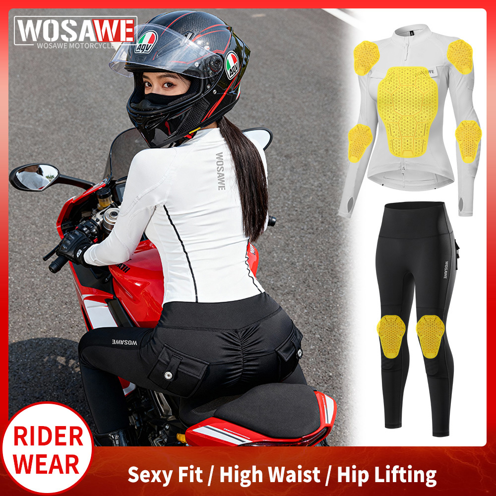 WOSAWE Setelan Jaket dan Celan - Motorcycle Gear Jacket And Pants ulasan dan harga