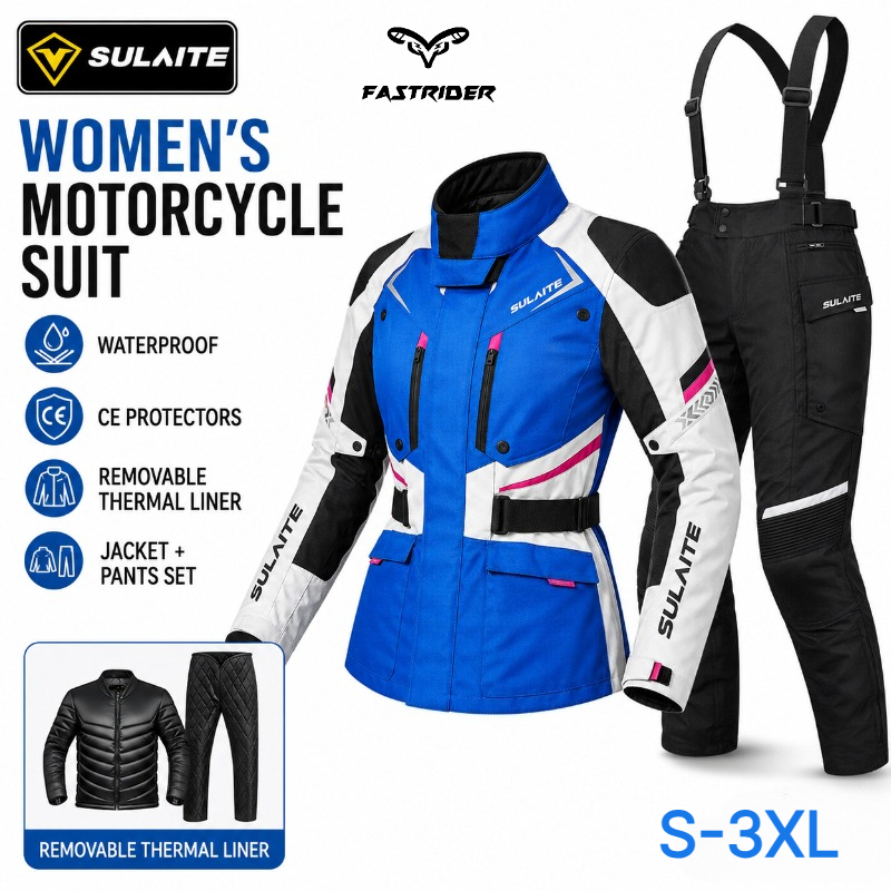 Setelan Berkendara Sepeda Moto - Motorcycle Gear Jacket And Pants ulasan dan harga